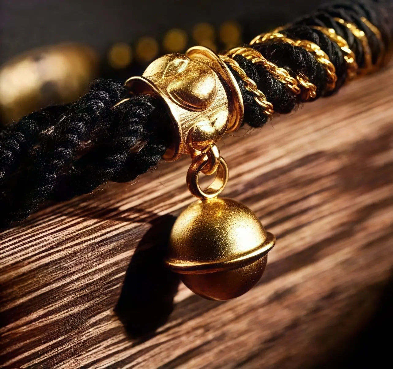 Handmade Tibetan Buddhist mantra bracelet with Om Mani Padme Hum – for peace and protection